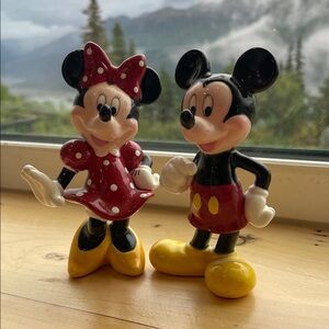 Vintage Disney Minnie and Mickey Mouse